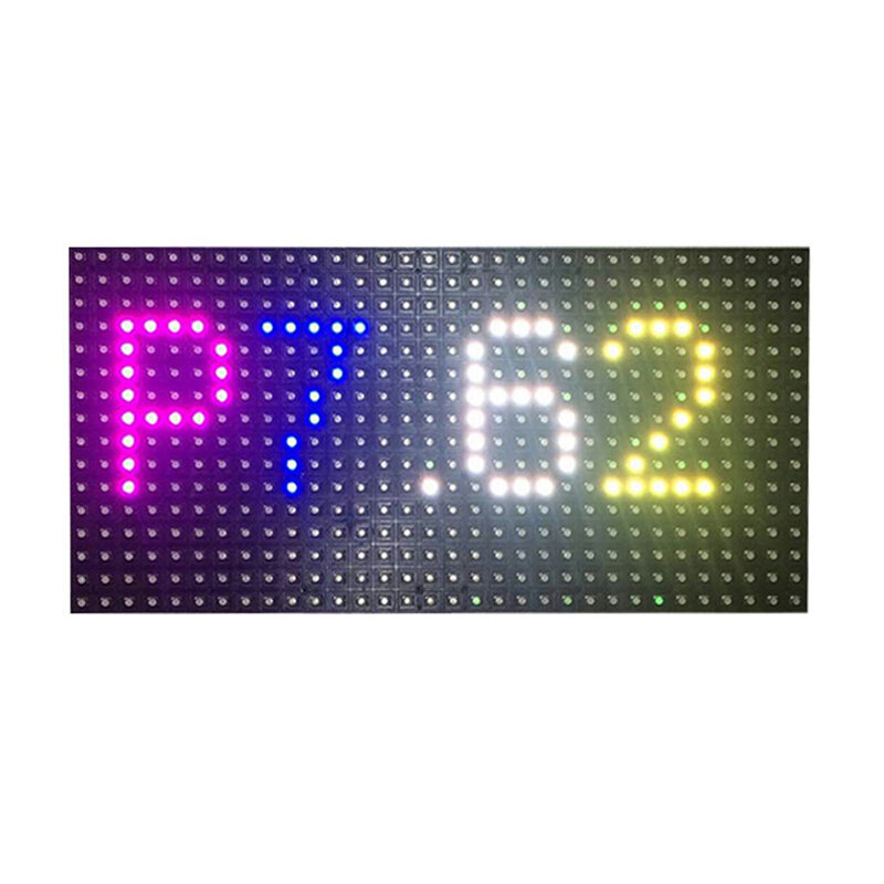 200Pcs/Lot P7.62 Indoor SMD3528 LED Module / Panel 244 x 122mm Full Color Display 3in1 1/8 Scan HUB75E 32 x 16 Pixels