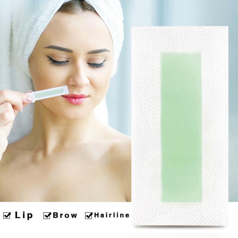 Good Harmless No Odor Face Leg Underarm Body Wax Strips Hair Removal Gadget Lightweight Hair Removal Wax Strips for Girl