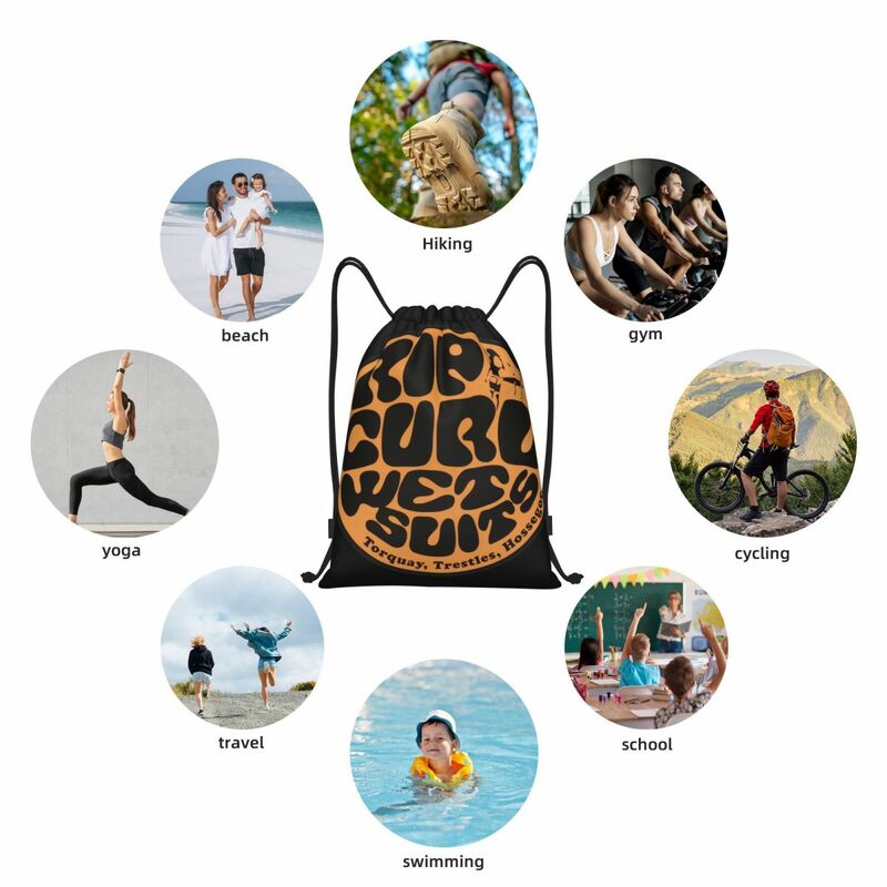 Rip Curl Australia Surf borse portatili con coulisse borse portaoggetti zaino sport all'aria aperta viaggiare palestra Yoga
