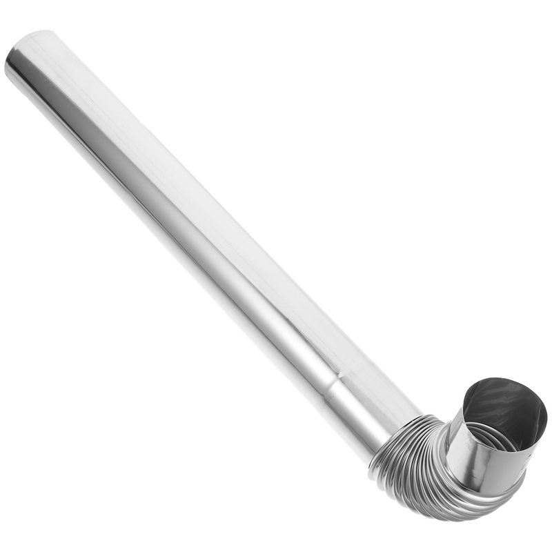 Thicken Grilling Accessories Chimney Flue Stainless Steel Extension Elbow Chimney Metal Heating Stove Flue Exhaust Outdoor