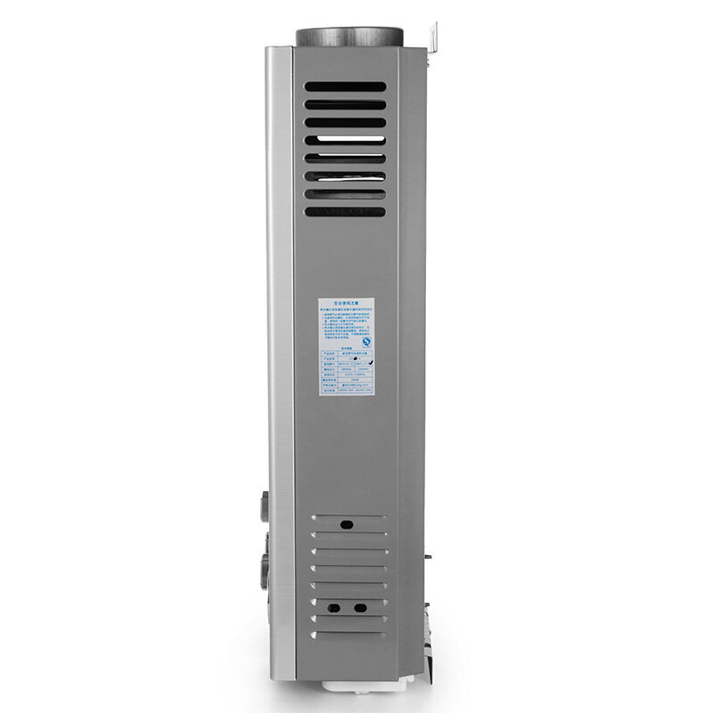 Calentador de agua de Gas Licuado de 16L, calentador de agua Vertical para el hogar, calentador de agua de Gas montado en la pared, equipo de máquina de baño