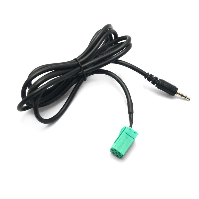 2024 New Car Radio MP3 Auxiliary Adapter Aux Input Jack Lead Cable Adapter For Renault Clio Megane Laguna 3.5mm