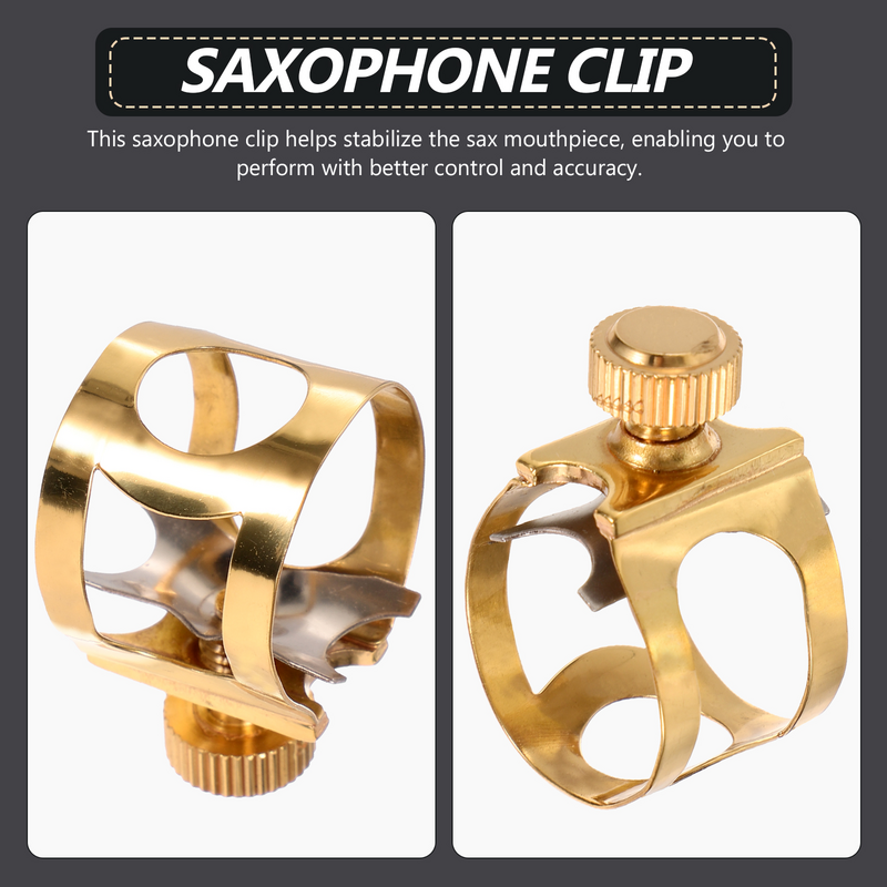 Clip per sassofono contralto Partsophone suppliesofone Clip professionale per sassofono contralto in ottone Partsophone