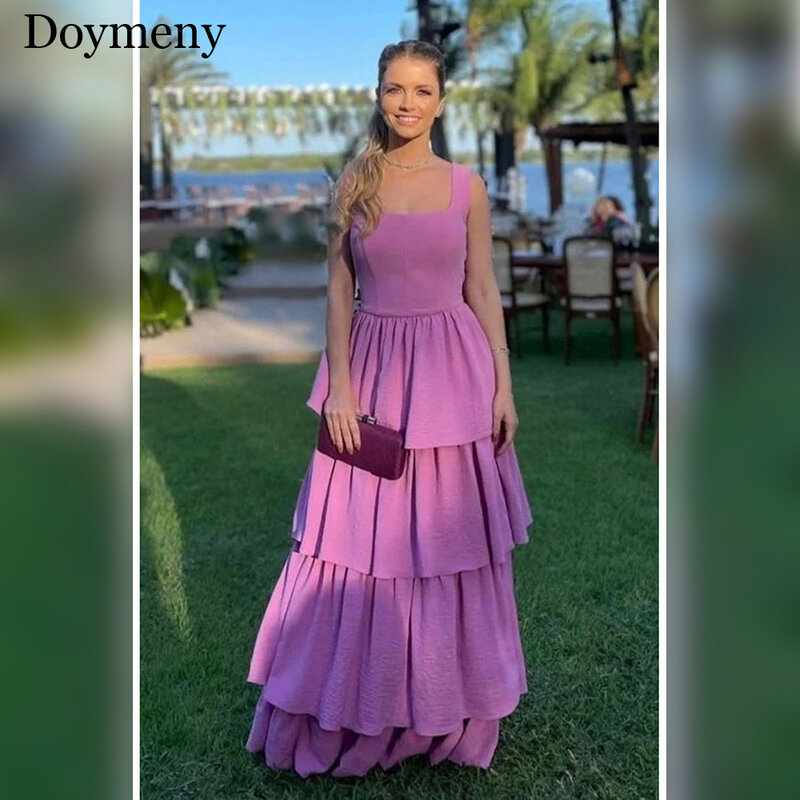 Элегантное Вечернее Платье Doymeny для торжественных случаев, маскарадное платье без рукавов, индивидуальное изготовление