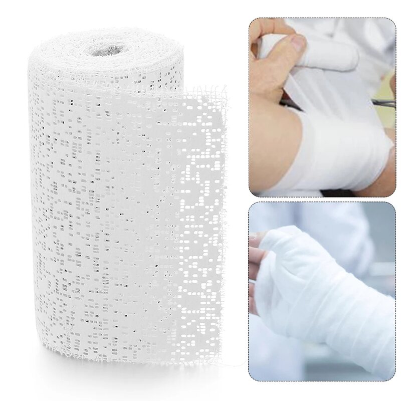 1 Roll Plaster Bandages Cast Orthopedic Gauze Polymer Fracture Gauze Rolls Emergency Muscle Tape First Aid Health Care Tool