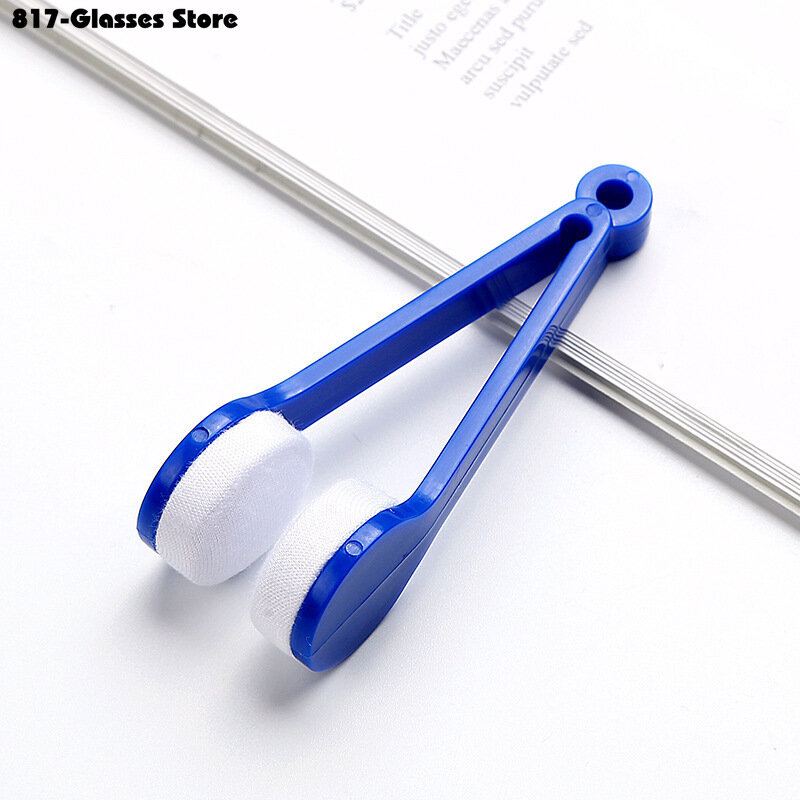 1pc Mini Glasses Cleaning Rub Portable Multifunctional Cleaner Brushes for Sunglasses Presbyopia Glasses