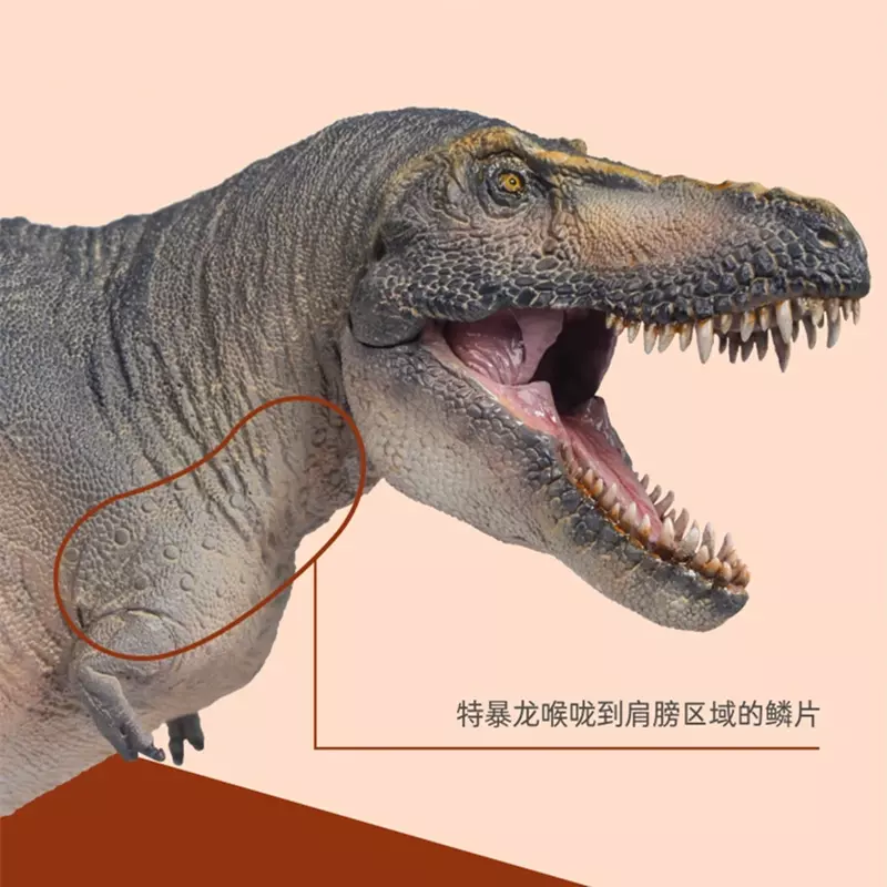¡En STOCK! PNSO-modelo de dinosaurio tiranosaurio Chuanzi, decoración de colección de animales, regalo de juguete para adultos