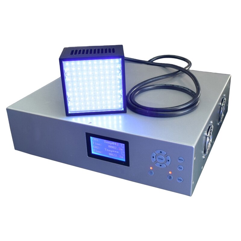 HTLD High power 365nm/385nm/395nm/405nm uv led area curing lamp for resin glue adhesive high energy purple led lights