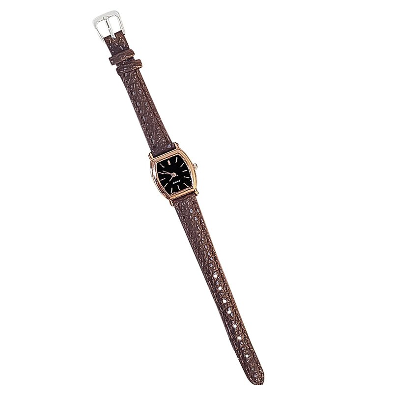 นาฬิกาแฟชั่นสีสายนาฬิกาสายหนังควอตซ์อะนาล็อกนาฬิกาผู้หญิง reloj mujer relogio feminino