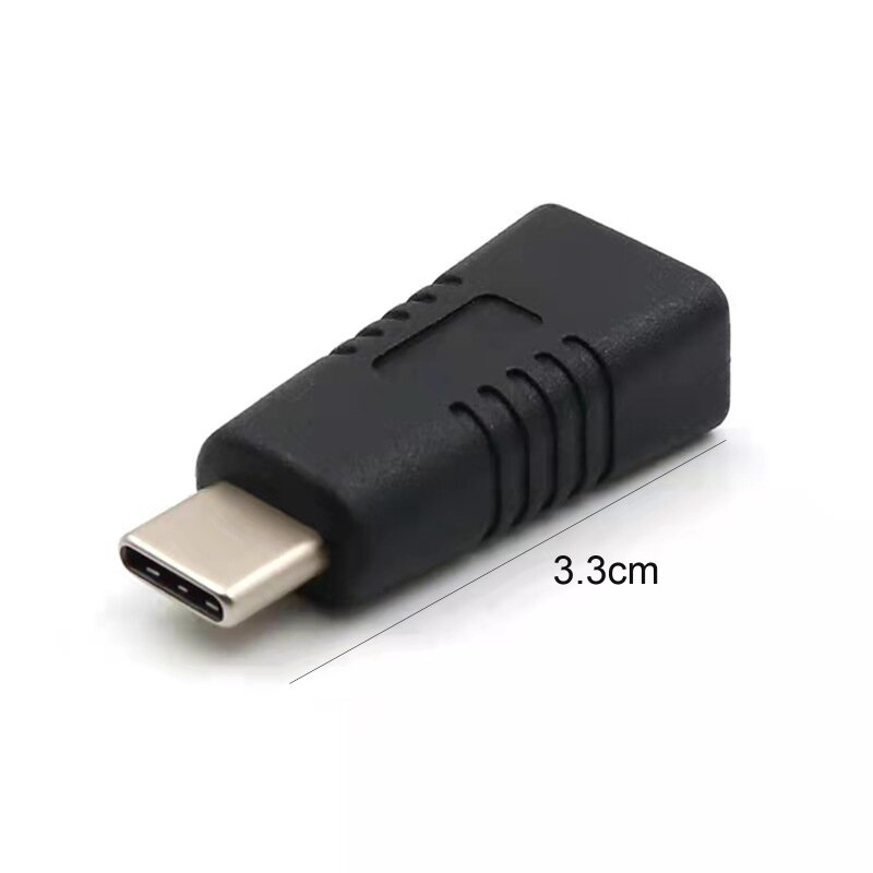 Mini USB Nữ Sang Loại C Adapter Bền Chống Ăn Mòn Động Bộ Chuyển Đổi Điện Thoại Sạc Truyền Dữ Liệu Adapter Trang Sức Giọt