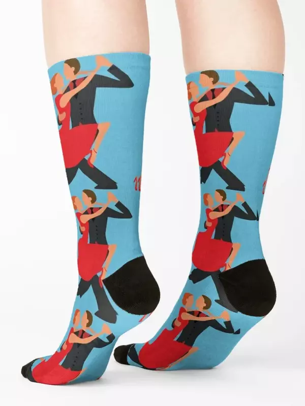 Яркие сверхплоские носки Tango Couple, спортивные и удобные женские носки для спортзала, мужские носки