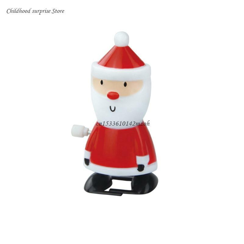 3'' Interaktives Aufziehspielzeugmodell Tier Weihnachten für Puppenkuchenaufsatz Kleinkind Dropship