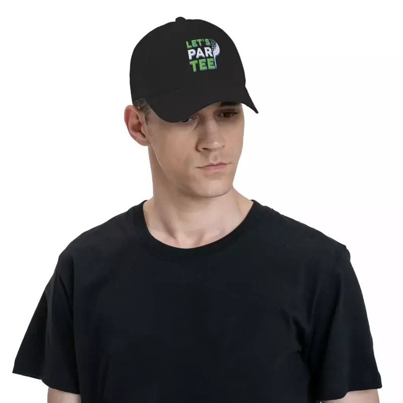 Gorra de béisbol con diseño de camiseta para hombre y mujer, sombrero divertido para el sol, Golf par