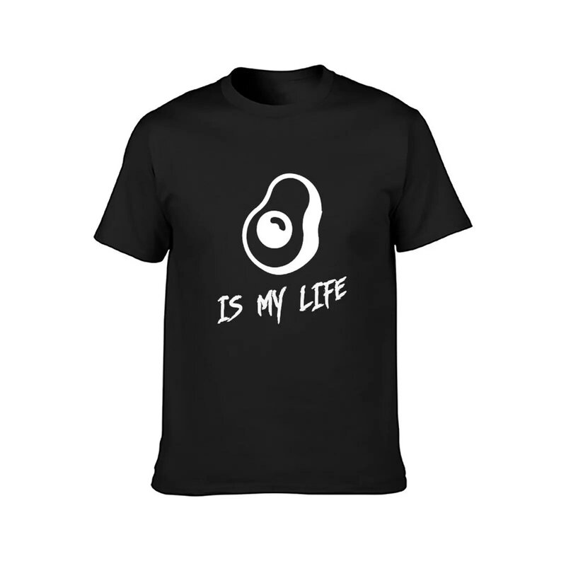 Avocado is my life T-Shirt sports fans tees mens t shirt graphic