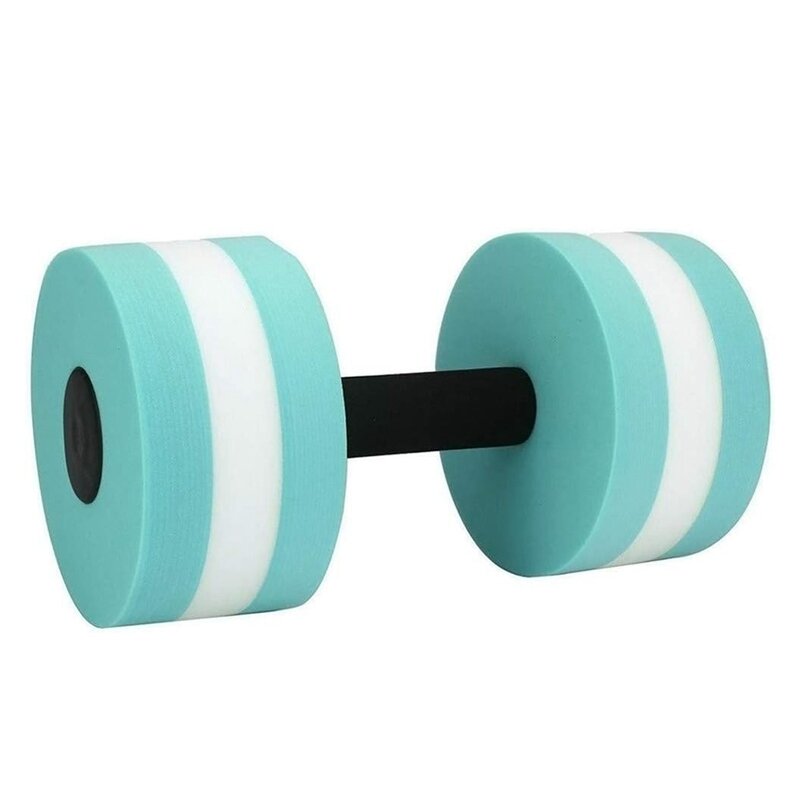 2 Pack Aerobics Foam Dumbbells Water Exercise Dumbbells Swimming Resistance Water Barbell Swimming Exercise Barbell