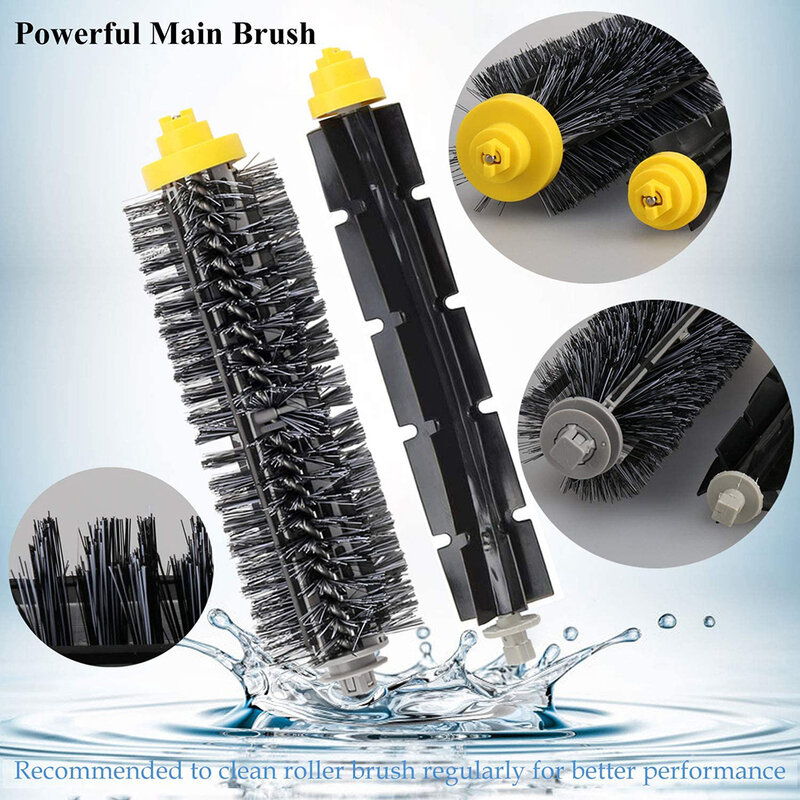 Replacement Main brush For iRobot Roomba 600Series 631 632 635 639 645 650 cleaner vacuum Beater Bristle Brush side Brush Filter