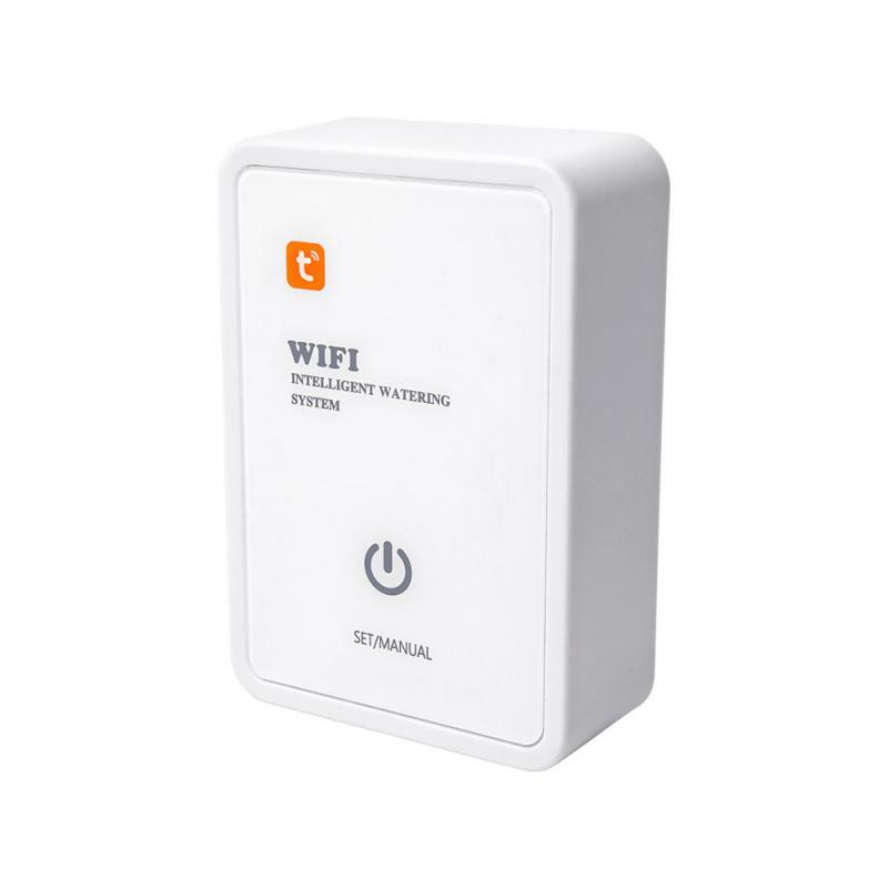 Tuya kontrol penyiram taman Wifi cerdas, Kit sistem pengairan irigasi tetes air kontrol aplikasi seluler WIFI otomatis