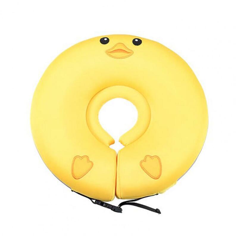 Flutuador de pescoço ajustável para recém-nascidos, natação de bebê não inflável, anti-capota, verão para meninos, 0-6 meses