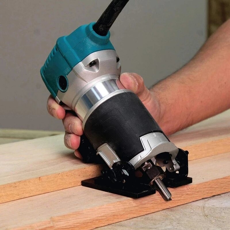 65mm roteador compacto base de inclinação para aparar laminados acessórios da ferramenta elétrica para tupia makita carpintaria cortador trimmer máquina