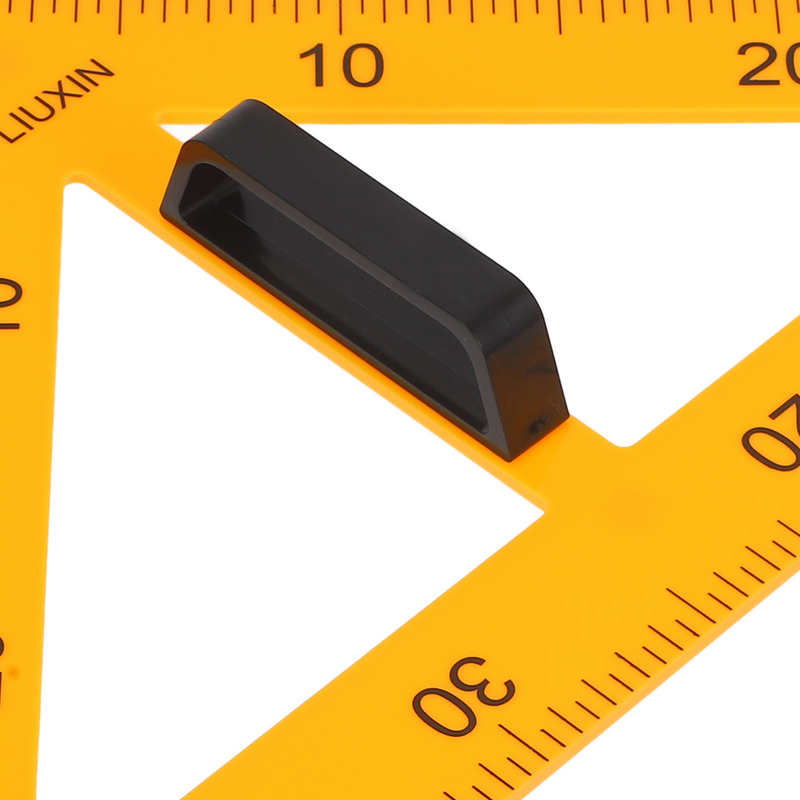 Measuring Precision Ruler Stationery Teaching Triangle Plastic Geometry Classroom