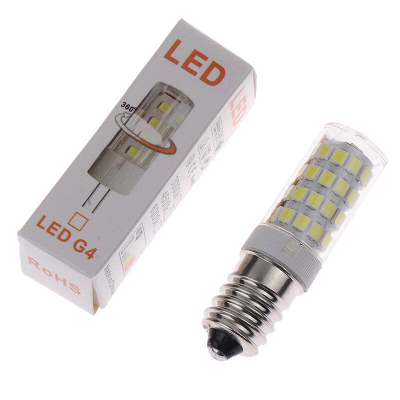 Pratico per uso domestico E14 5W 7W AC220V Mini lampadina a mais a LED per lampadario faretto lampada da frigorifero lampadina per uso domestico