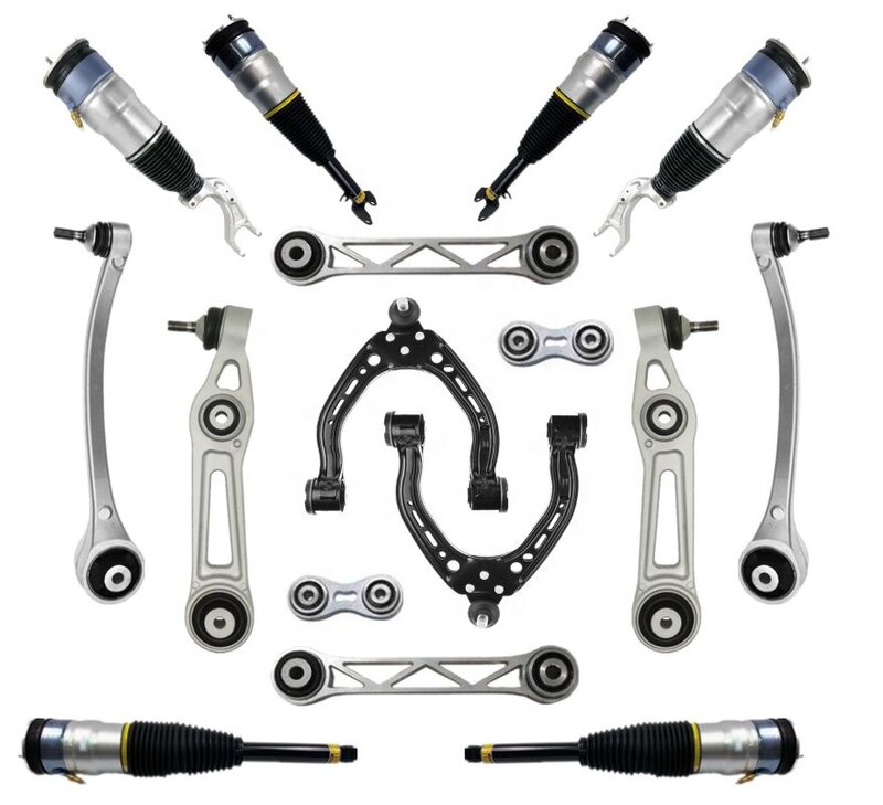 10pcs Car Suspension parts Front Lower control arm kit for model S 1041570-00-B 1043966-00-B 1048951-00-C