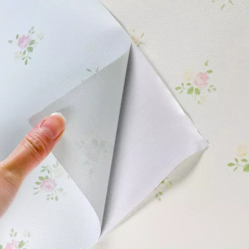 กระดาษติดผนังแบบห้องรับแขกห้องนอนกันน้ำได้, วอลล์เปเปอร์ลายดอกไม้สไตล์เรียบง่ายสำหรับตกแต่งห้องนอน