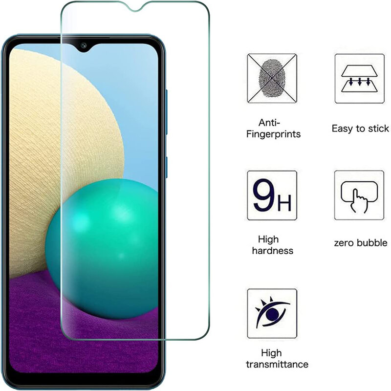 2/4 sztuk szkło hartowane dla Samsung Galaxy A04 A04s A04core A04e ochraniacz ekranu szkło Film