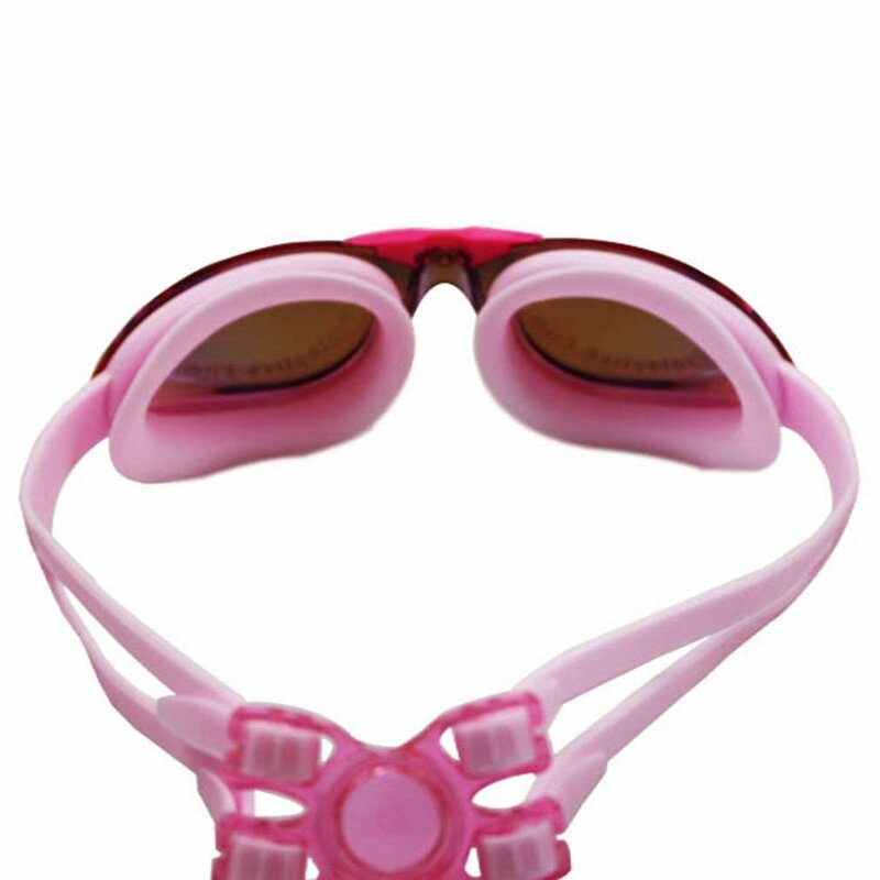 Duże okulary Unsex Plating dla dorosłych Anti-fog wodoodporna ochrona UV okulary pływackie nowość