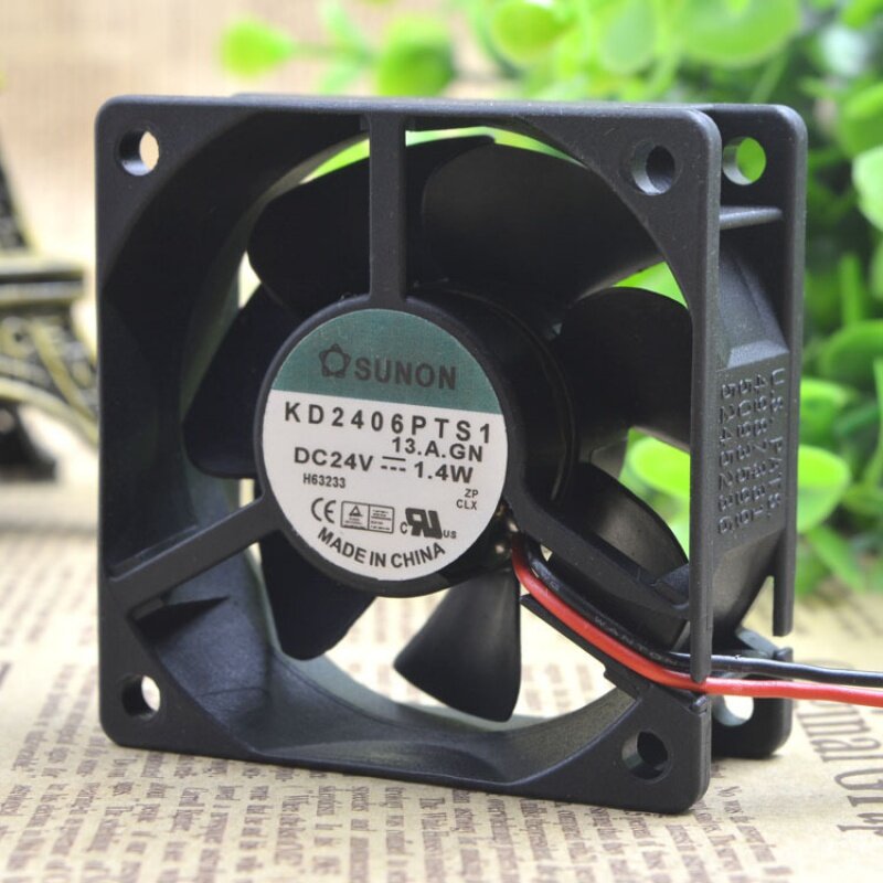 KD2406PTS1 6025 24V 1.4W 6CM Inverter Cooling Fan