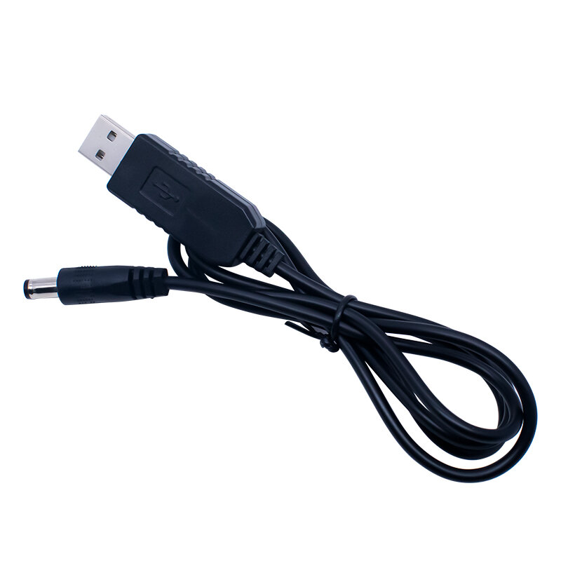 USB Kabel Peningkat Daya DC 5V Ke DC 5V 9V 12V Modul Step UP Kabel Adaptor Konverter USB 2.1X5.5Mm Konverter Konektor Pria
