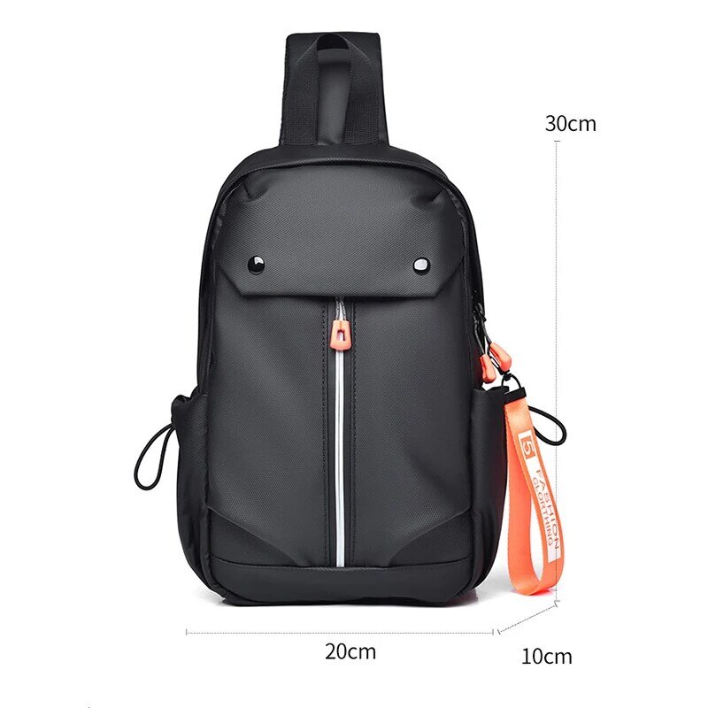 Toposhine-mochila de nailon para el pecho para montar al aire libre, bolsa de teléfono ligera para Fitness, para ocio, para correr, impermeable, 2023