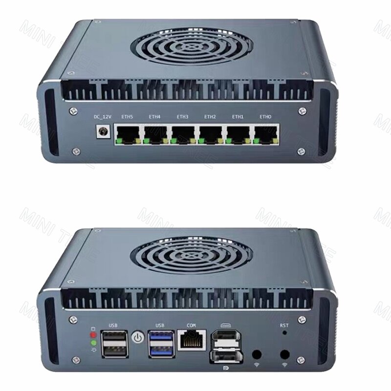 11th Gen Mini Router I7 1165g7 i5 1135G7 6xi226 2.5g Lan 2xddr4 Nvme i3 N305 soft router Pfsense Firewall Pc