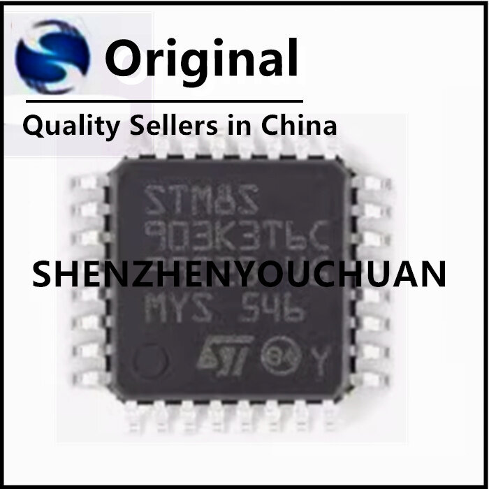 Chipset original LQFP-32 IC, STM8S903K3T6C, STM8S903, novo