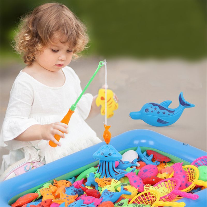 Niedliche Fische, Lernspielzeug für Kinder, Gehirntraining, tragbares, hochwertiges Badespielzeug