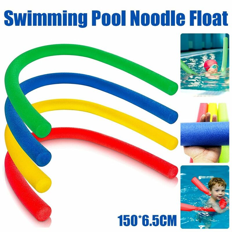 Varilla de palo de espuma útil para niños, Ayuda de flotación de fideos, palos de espuma flotantes flexibles, palo de flotabilidad, accesorios de piscina