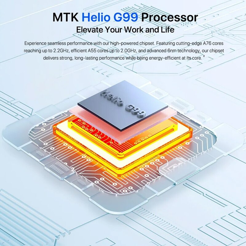 แท็บ UMIDIGI-G3อัลตร้าแอนดรอยด์13แท็บเล็ต MTK Helio G99 8 + 128G 6000mAh 10.1 "จอแสดงผล HD แบบสมจริงแท็บเล็ตปลดล็อกใบหน้า Ai