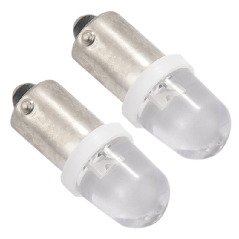자동차 지도 램프용 LED 전구, BA9S 1895 H6W 53 57 총검, 12V 흰색, 40 개