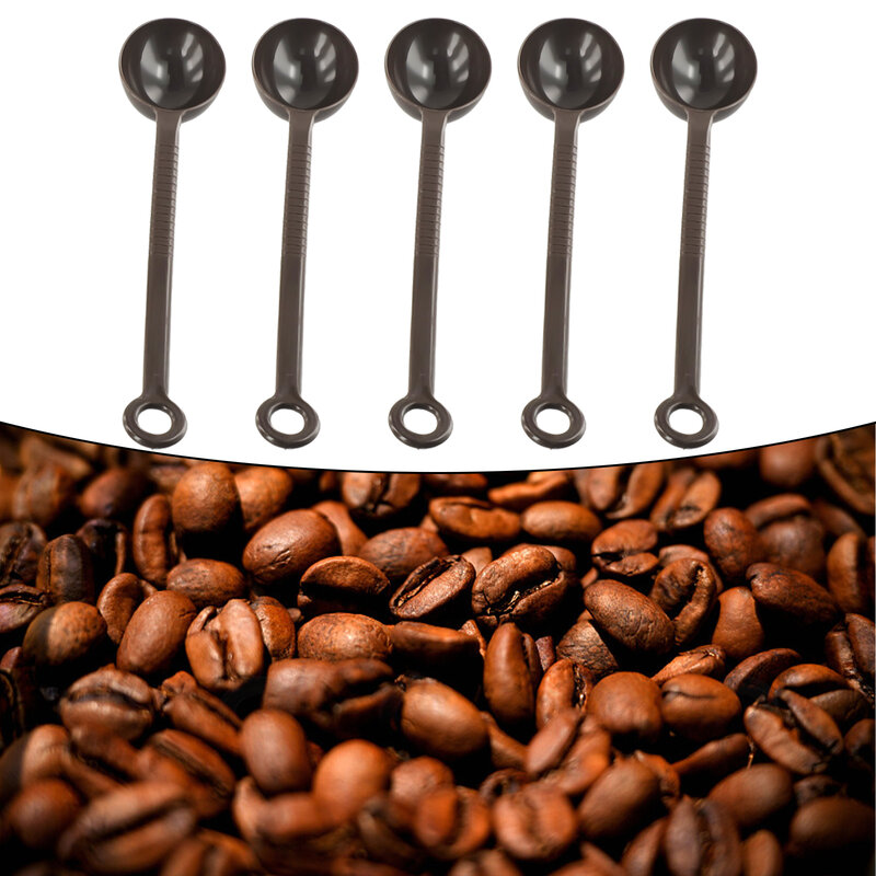 5PCS 10g Plastic Long Handle Measuring Spoon Milk Powder Espresso Scoop Baking Coffee Milk Tea Measure Baking