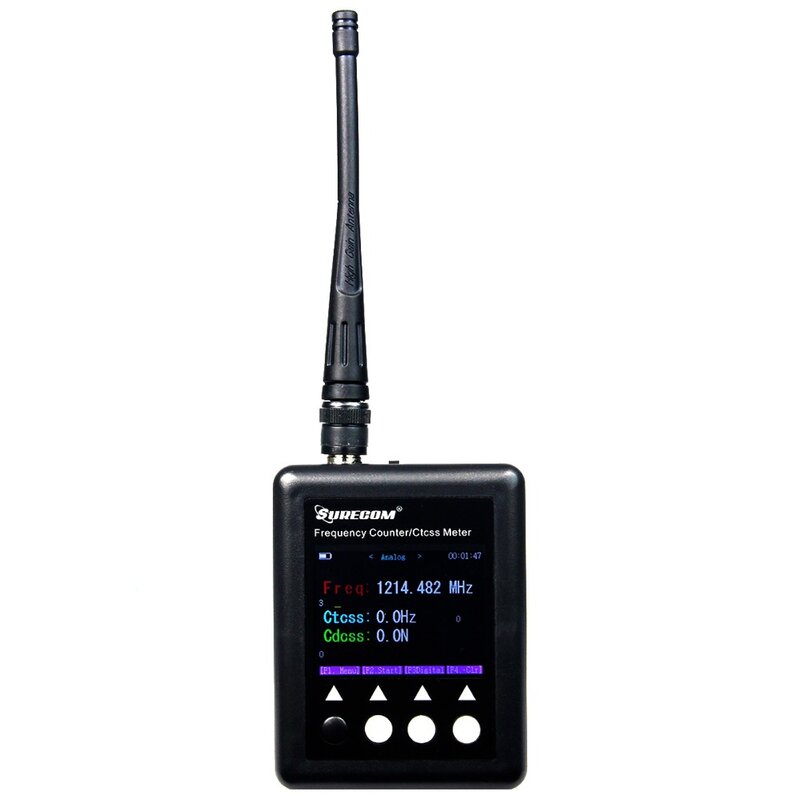 SURECOM-Testeur Radio Numérique 27Mhz-3000Mhz Décodeur Portable, Compteur Mort Pour Walperforé Talkie Sf-401 Plus CTCSS CDCSS Mètre