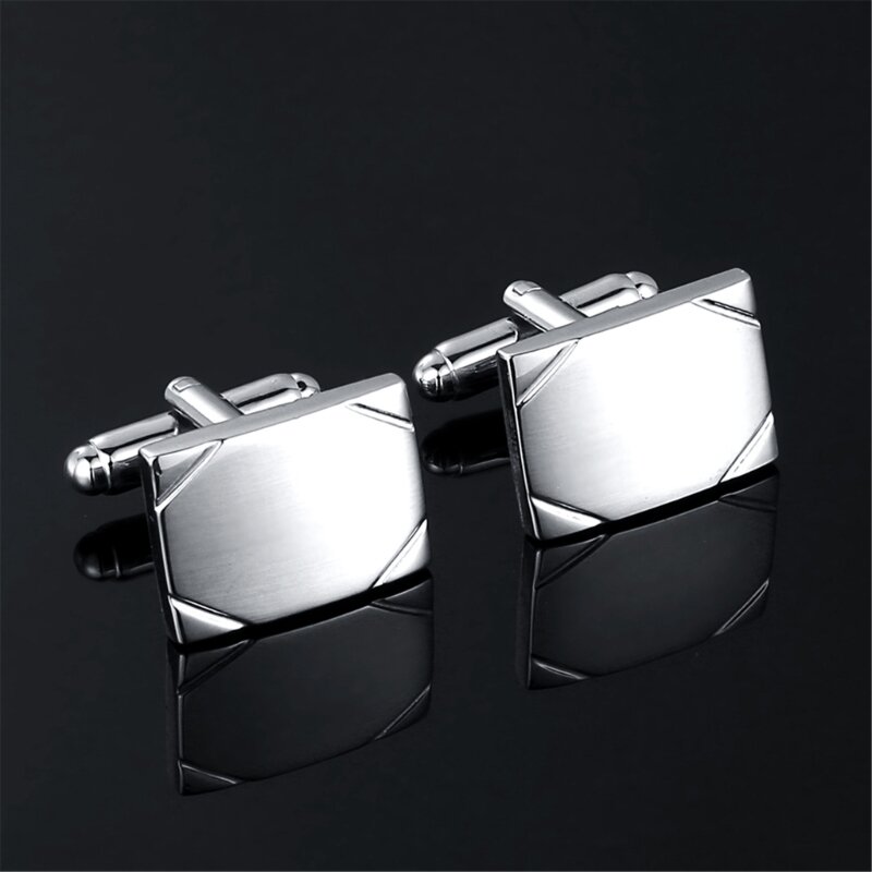 Fashionable Cufflinks for Formal Event Men’s Business Suit Alloy Cufflinks Shirt Sleeves Buttons Official Suit Cuff DXAA
