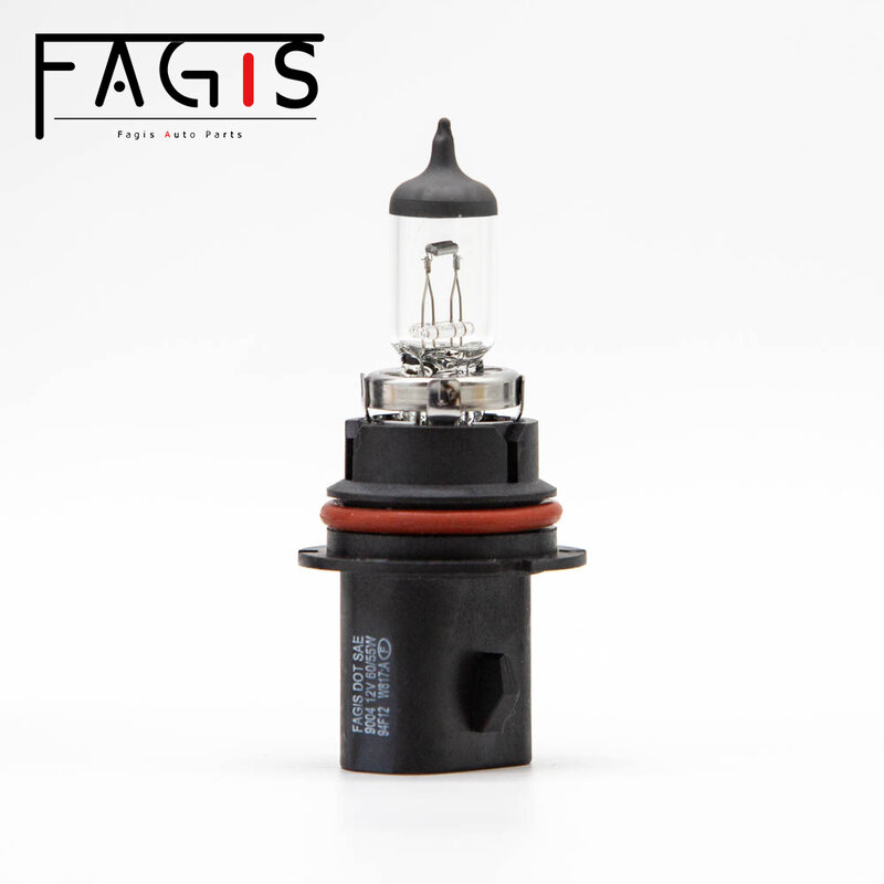 Fagis-bombilla halógena para faro delantero de coche, lámpara de conducción de color blanco cálido, 2 piezas, 9004, HB1, 12V, 60/55W, 3350K
