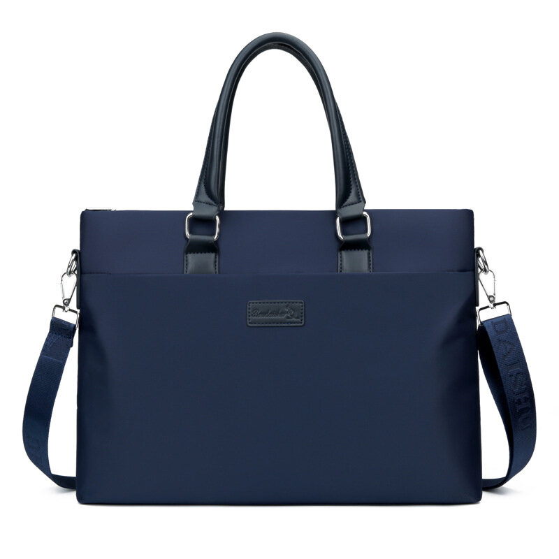Laptop Bag Messenger Bag Men Brand Briefcase Men's Business Leisure Handbag Large Capacity Office File Pack Daily Commute Bag