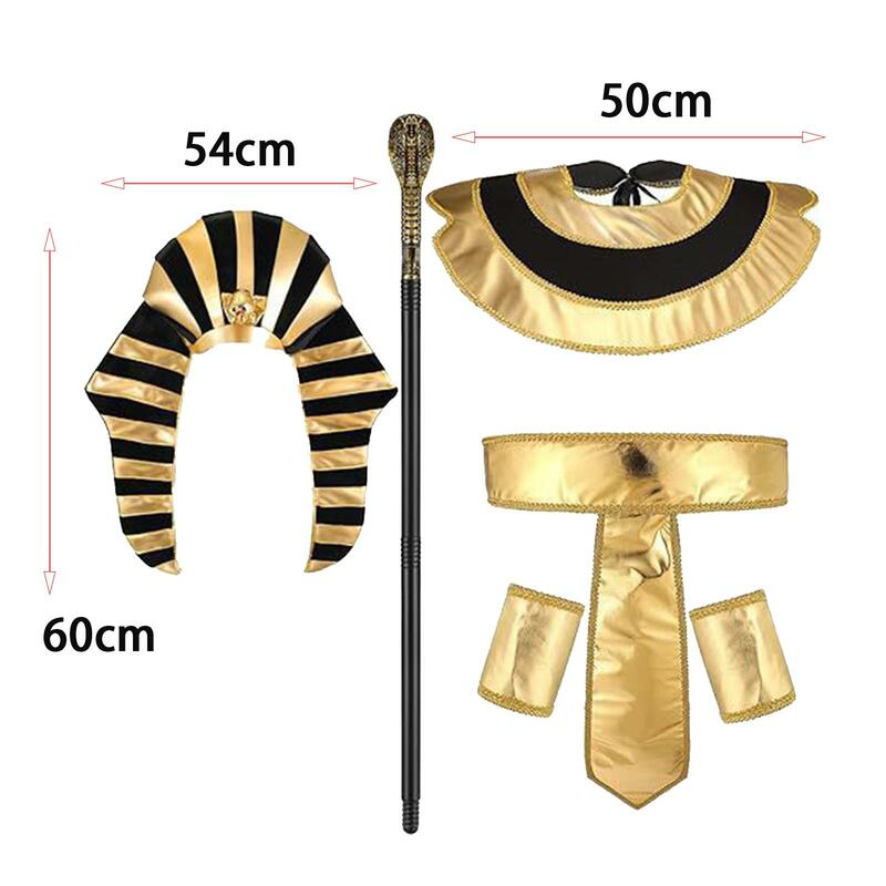 Adult Egyptian Costume Accessories Masquerade Party Favors Role Play Props Stage Performance Festivals Birthday Cosplay Dress up