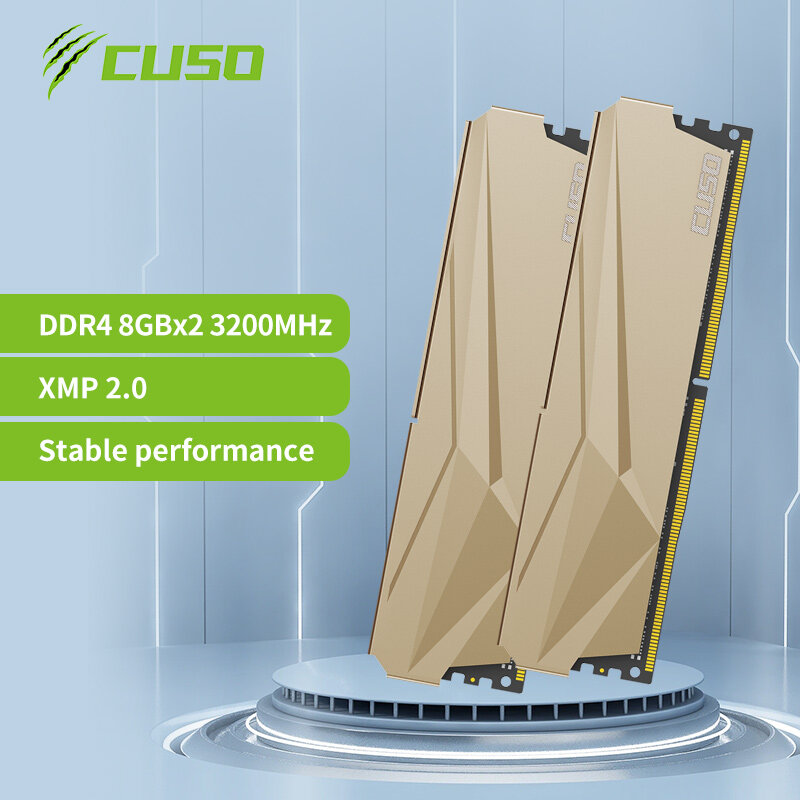 CUSO – mémoire de serveur d'ordinateur de bureau, modèle ddr4, capacité 8 go 16 go, fréquence d'horloge 2666/3000/3200/3600MHz, ram, DIMM