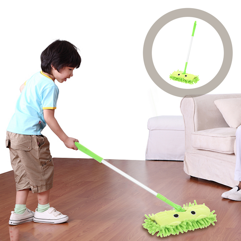 Kids Mini Mop Toy Children Cleaning Toy Educational Kids Toddler Toys For Toddler Play Plastic Toy