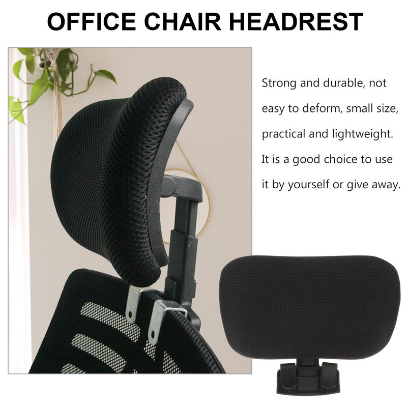 Almohadas para la cabeza de la silla, reposacabezas de elevación, sillas de Juegos de ordenador, cojín de reequipamiento de plástico ajustable para oficina