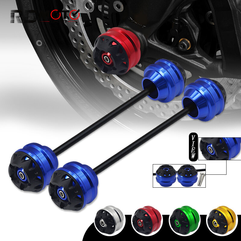 New For BMW F900R 2019 2020 2021 2022 2023 Motorcycle Accessories Front Rear Wheel Fork Slider Axle Crash Protector Cap f900r