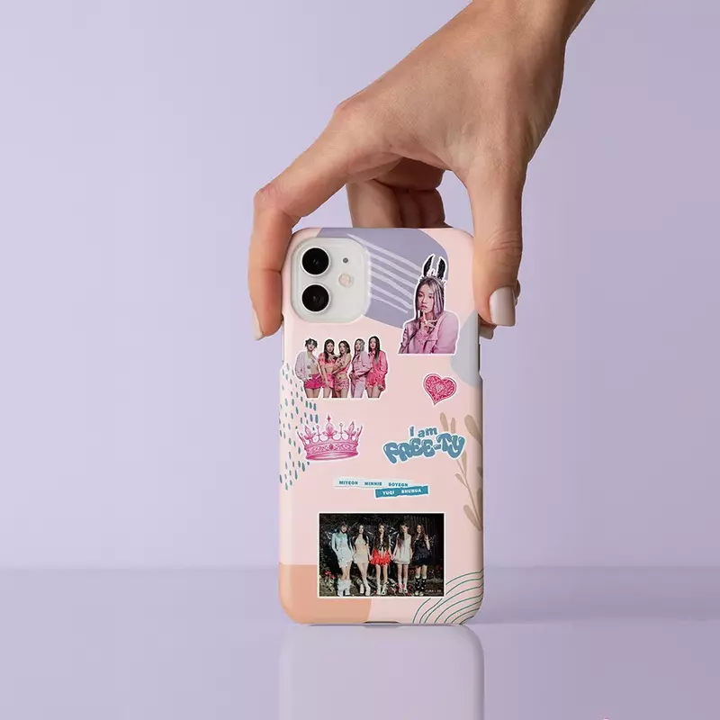 Kpop Girls GIDLE TWICE ITZY Kep1er Mamamoo IVE Stickers nuovo Album Cute Kpop Girl Group Idol Star Stickers fan Gift
