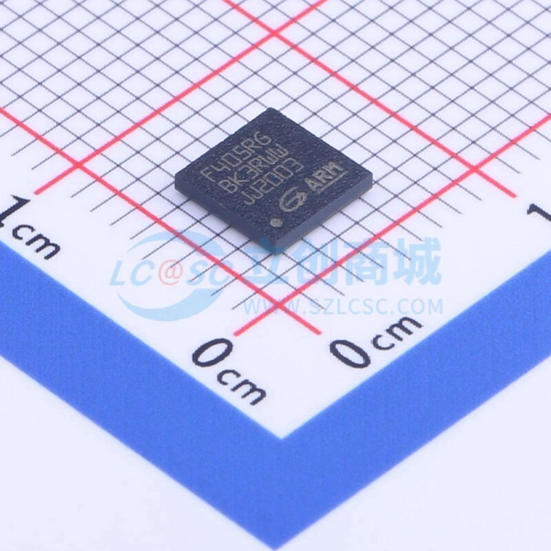 Processeur de microcontrôleur (MCU/MPU/SOC) de BGA-64 100% original GD GD32 GD32F GD32Flecture RGH6 GD32F405RGH6 en stock